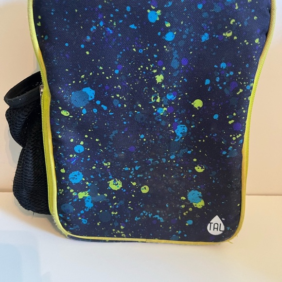 TAL - Lunch Box Hydration Green & Blue Splatter Paint Style - Picture 1 of 7